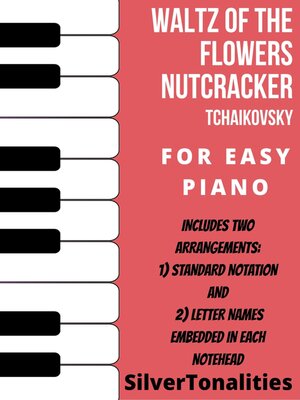 cover image of Waltz of the Flowers Nutcracker Suite Easy Piano Sheet Music Combo